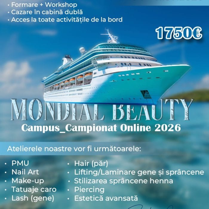 Bilet Mondial Beauty Campus & Campionato online 2026